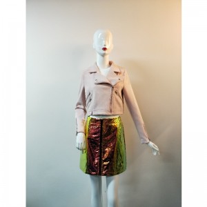 분홍색 숙녀 SUEDETTE JACKET RLWSJ0001N